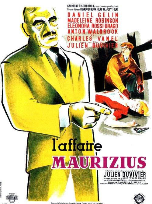 Смотреть фильм Дело Маурициуса / L'affaire Maurizius (1953) онлайн в хорошем качестве SATRip