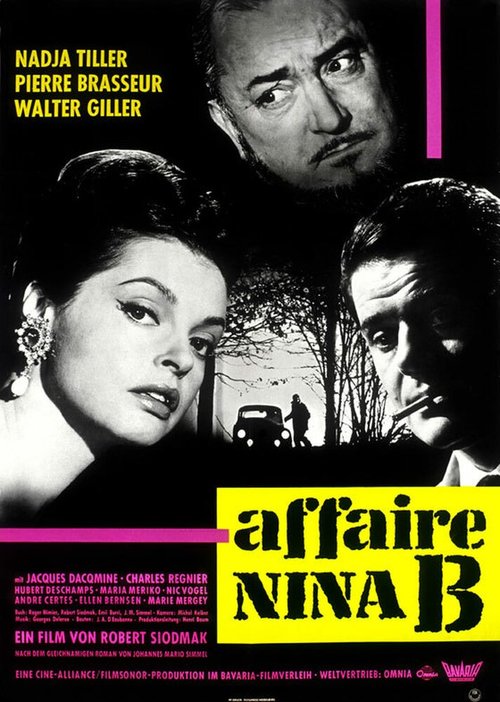 Смотреть фильм Дело Нины Б. / L'affaire Nina B. (1961) онлайн в хорошем качестве SATRip