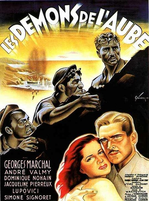 Смотреть фильм Демоны рассвета / Les démons de l'aube (1946) онлайн в хорошем качестве SATRip