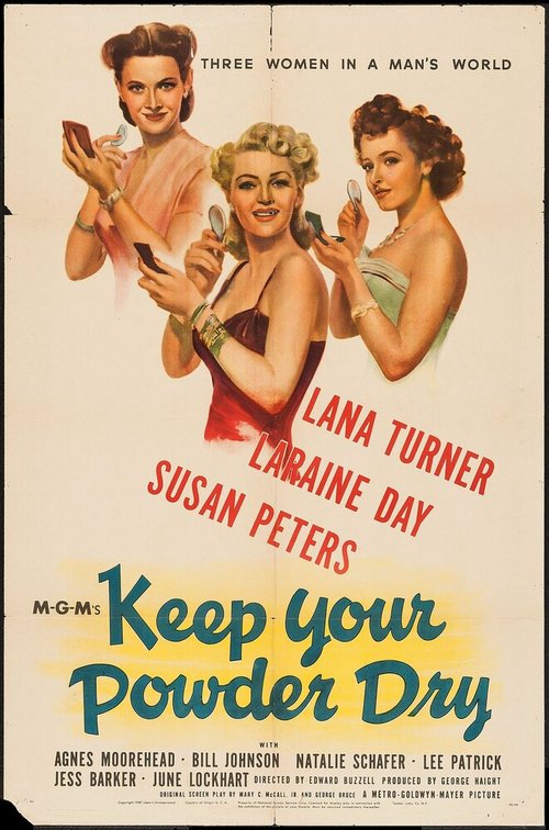 Смотреть фильм Держите свой порох сухим / Keep Your Powder Dry (1945) онлайн в хорошем качестве SATRip