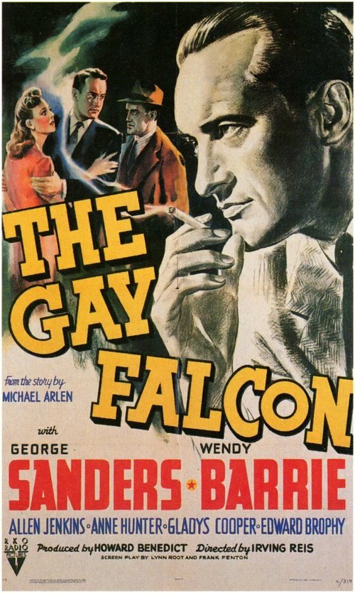 Смотреть фильм Дерзкий Сокол / The Gay Falcon (1941) онлайн в хорошем качестве SATRip