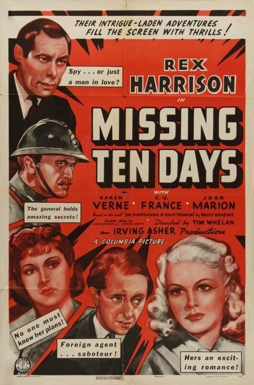 Смотреть фильм Десять дней в Париже / Ten Days in Paris (1940) онлайн в хорошем качестве SATRip
