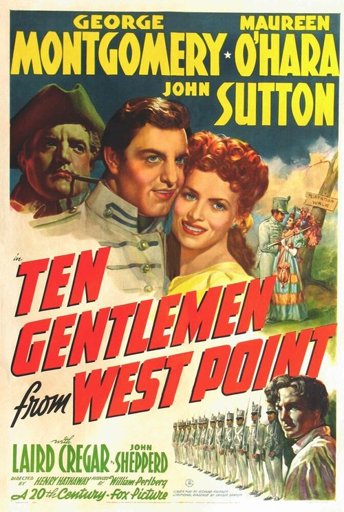 Смотреть фильм Десять джентльменов из Уэст Пойнт / Ten Gentlemen from West Point (1942) онлайн в хорошем качестве SATRip