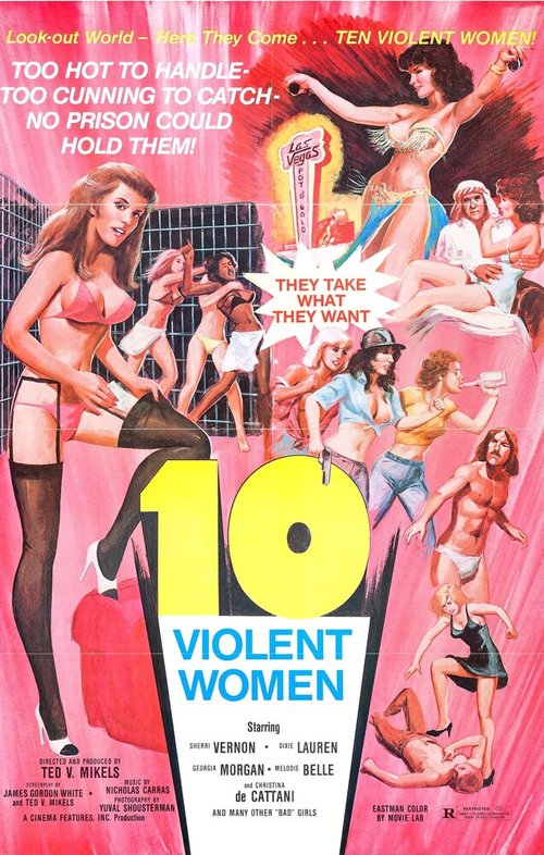 Смотреть фильм Десять разъяренных женщин / Ten Violent Women (1982) онлайн в хорошем качестве SATRip