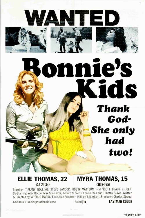 Смотреть фильм Дети Бонни / Bonnie's Kids (1973) онлайн в хорошем качестве SATRip