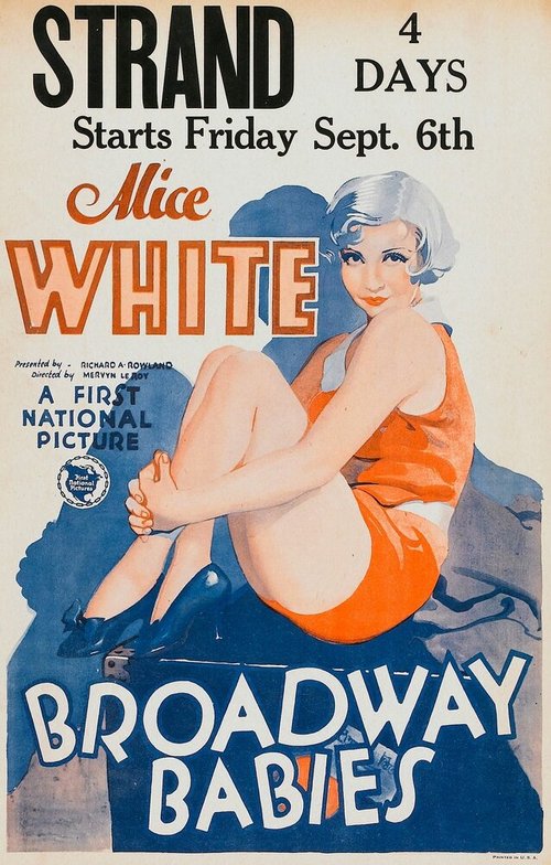 Смотреть фильм Дети Бродвея / Broadway Babies (1929) онлайн в хорошем качестве SATRip