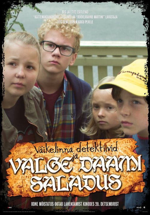 Смотреть фильм Дети-детективы и секрет Белой леди / Väikelinna detektiivid ja valge daami saladus (2013) онлайн в хорошем качестве HDRip