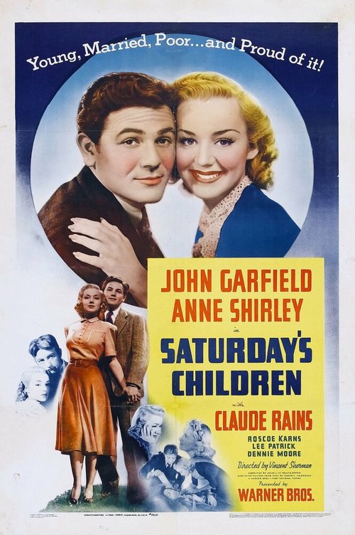 Смотреть фильм Дети субботы / Saturday's Children (1940) онлайн в хорошем качестве SATRip