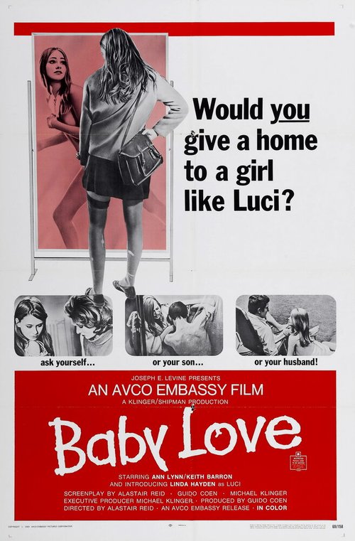 Смотреть фильм Детская любовь / Baby Love (1968) онлайн в хорошем качестве SATRip