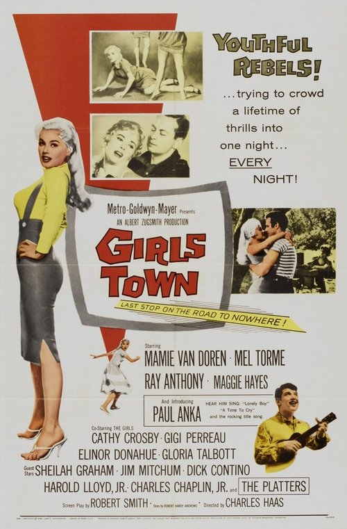 Смотреть фильм Девчачий город / Girls Town (1959) онлайн в хорошем качестве SATRip