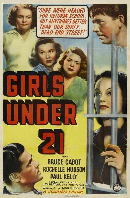 Смотреть фильм Девочки в возрасте до 21 / Girls Under 21 (1940) онлайн в хорошем качестве SATRip