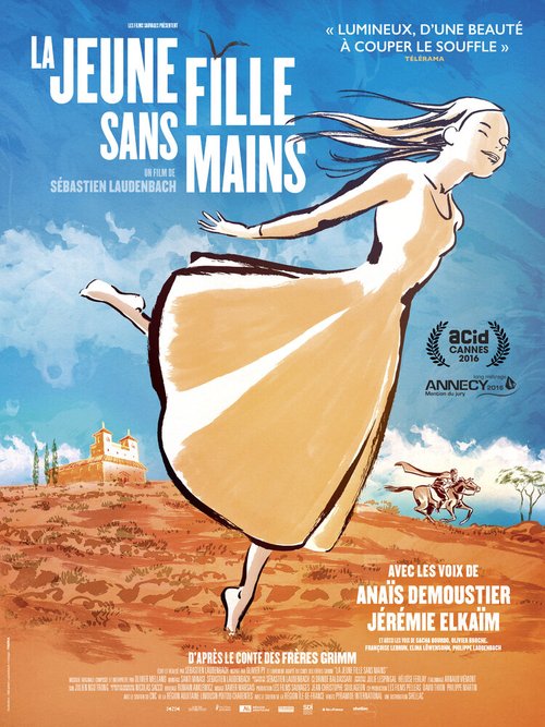 Смотреть фильм Девушка без рук / La jeune fille sans mains (2016) онлайн в хорошем качестве CAMRip