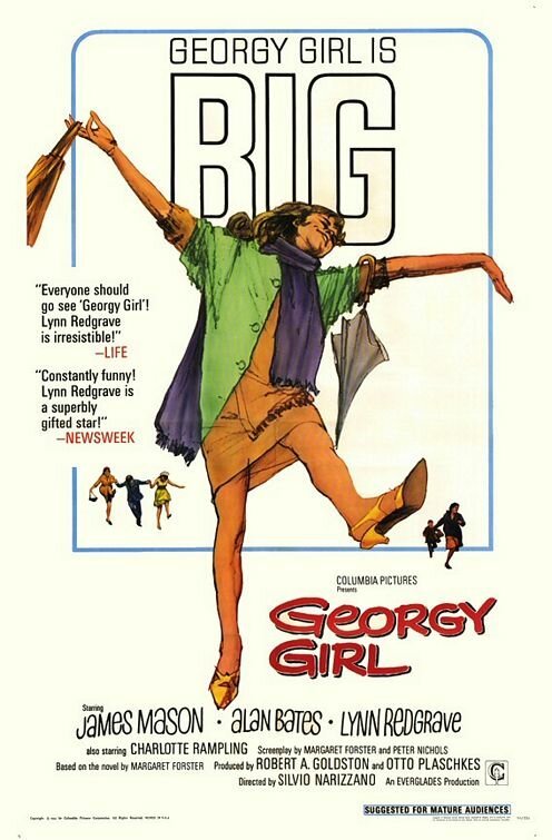 Смотреть фильм Девушка Джорджи / Georgy Girl (1966) онлайн в хорошем качестве SATRip