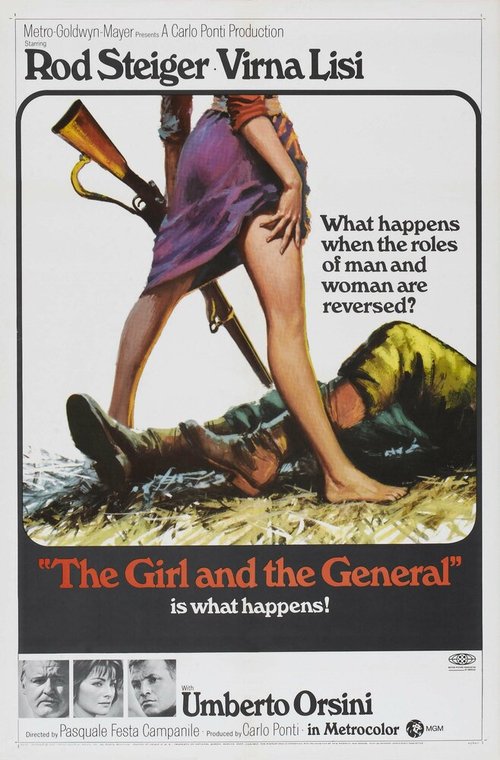 Смотреть фильм Девушка и генерал / La ragazza e il generale (1967) онлайн в хорошем качестве SATRip