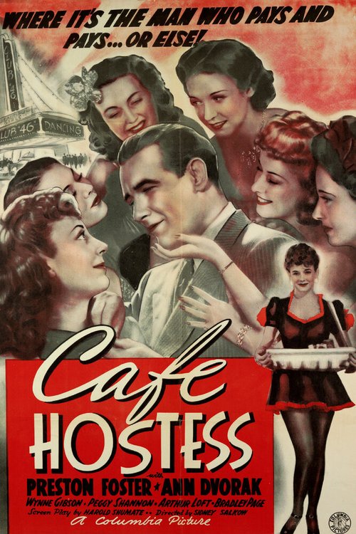 Смотреть фильм Девушка из кафе / Cafe Hostess (1940) онлайн в хорошем качестве SATRip