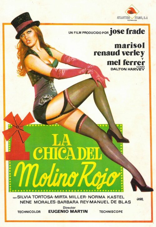 Смотреть фильм Девушка из «Красной Мельницы» / La chica del Molino Rojo (1973) онлайн в хорошем качестве SATRip