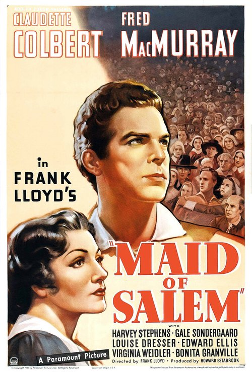 Смотреть фильм Девушка Салема / Maid of Salem (1937) онлайн в хорошем качестве SATRip
