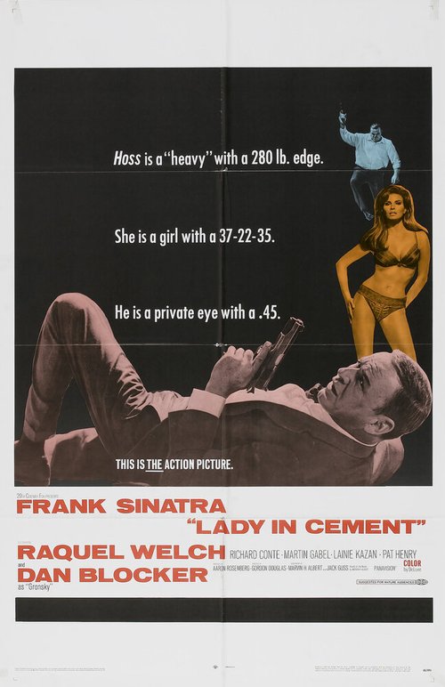 Смотреть фильм Девушка в цементе / Lady in Cement (1968) онлайн в хорошем качестве SATRip