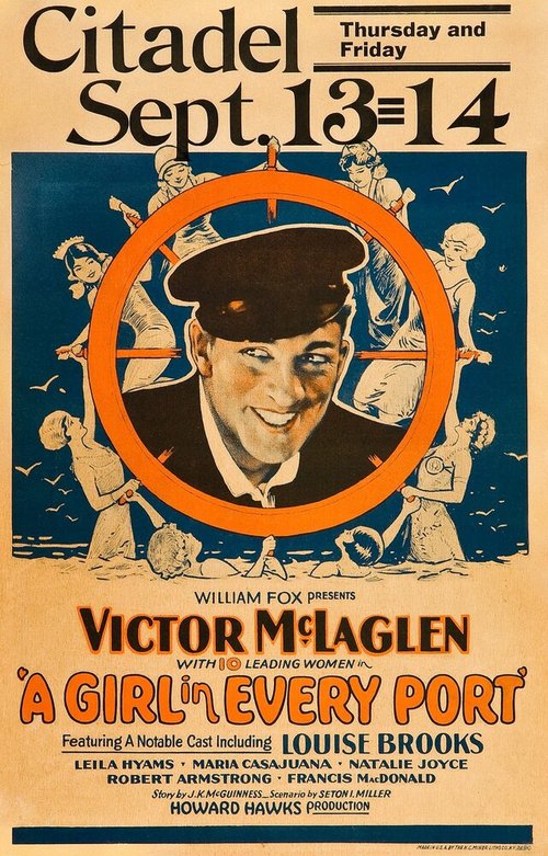 Смотреть фильм Девушка в каждом порту / A Girl in Every Port (1928) онлайн в хорошем качестве SATRip