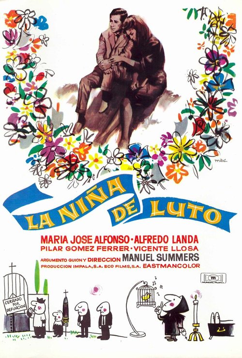 Смотреть фильм Девушка в трауре / La niña de luto (1964) онлайн в хорошем качестве SATRip