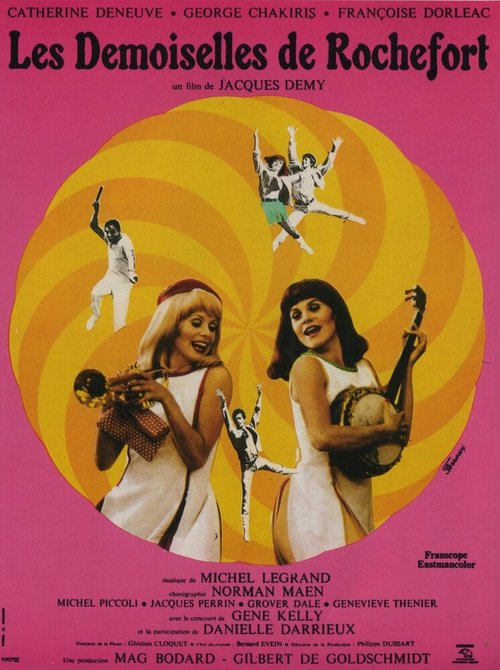Смотреть фильм Девушки из Рошфора / Les demoiselles de Rochefort (1967) онлайн в хорошем качестве SATRip