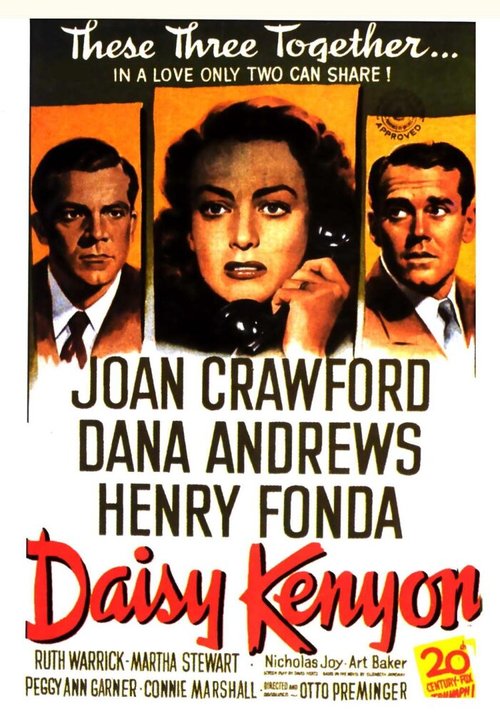 Смотреть фильм Дэйзи Кеньон / Daisy Kenyon (1947) онлайн в хорошем качестве SATRip