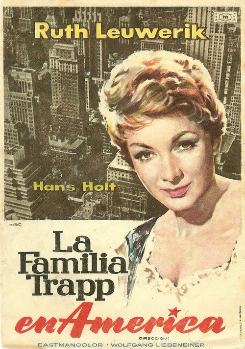 Смотреть фильм Die Trapp-Familie in Amerika (1958) онлайн в хорошем качестве SATRip