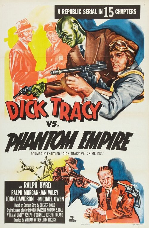 Смотреть фильм Дик Трейси против корпорации «Преступность» / Dick Tracy vs. Crime Inc. (1941) онлайн в хорошем качестве SATRip