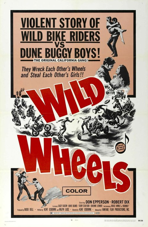 Смотреть фильм Дикие колеса / Wild Wheels (1969) онлайн в хорошем качестве SATRip