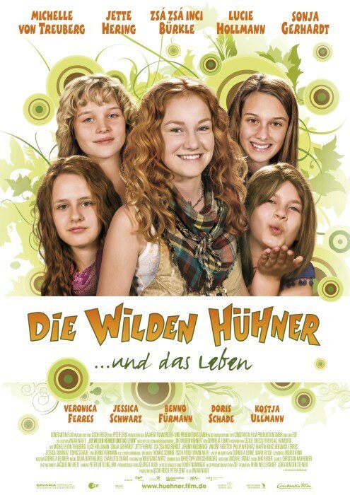Смотреть фильм Дикие курочки и жизнь / Die Wilden Hühner und das Leben (2009) онлайн в хорошем качестве HDRip