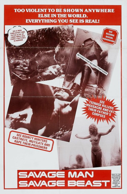 Смотреть фильм Дикий человек — дикий зверь / Ultime grida dalla savana (1975) онлайн в хорошем качестве SATRip