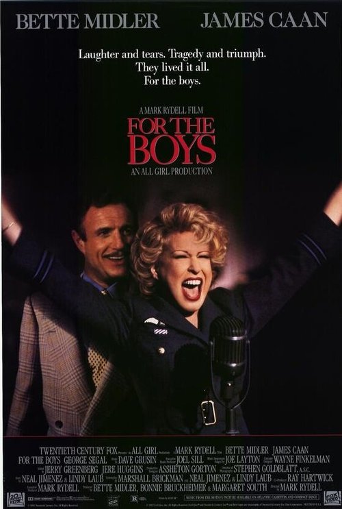 Смотреть фильм Для парней / For the Boys (1991) онлайн в хорошем качестве HDRip