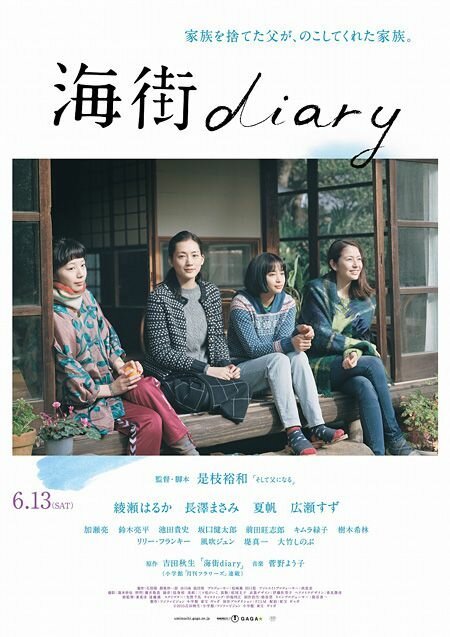 Смотреть фильм Дневник Умимати / Umimachi Diary (2015) онлайн в хорошем качестве HDRip