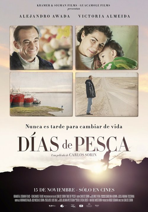 Смотреть фильм Дни рыбной ловли / Días de pesca (2012) онлайн в хорошем качестве HDRip