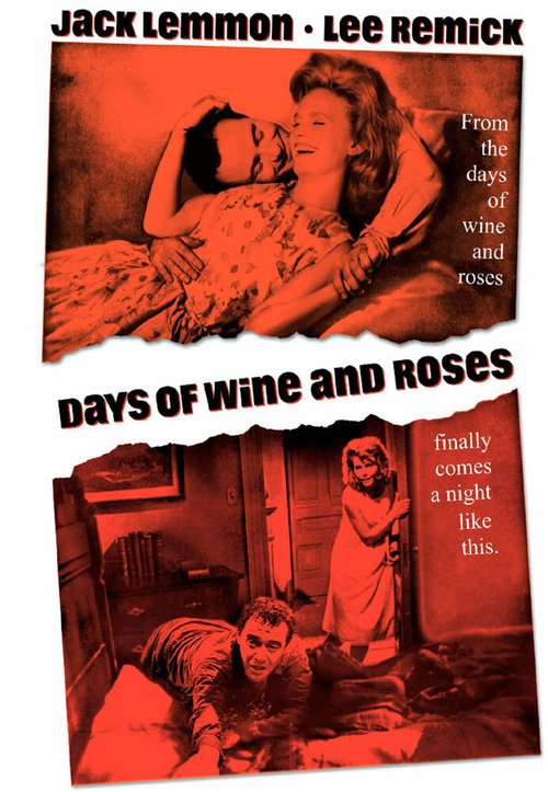 Смотреть фильм Дни вина и роз / Days of Wine and Roses (1962) онлайн в хорошем качестве SATRip