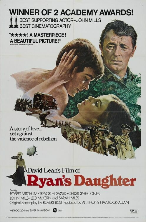 Смотреть фильм Дочь Райана / Ryan's Daughter (1970) онлайн в хорошем качестве SATRip