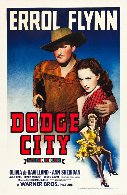 Смотреть фильм Додж-сити / Dodge City (1939) онлайн в хорошем качестве SATRip