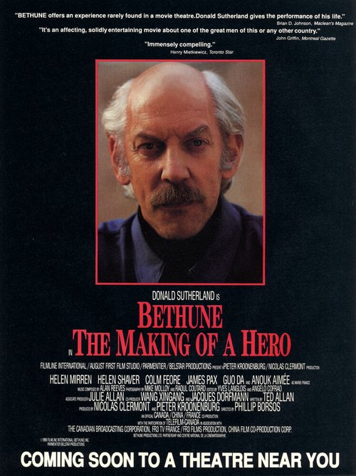 Смотреть фильм Доктор Бетьюн / Bethune: The Making of a Hero (1990) онлайн в хорошем качестве HDRip