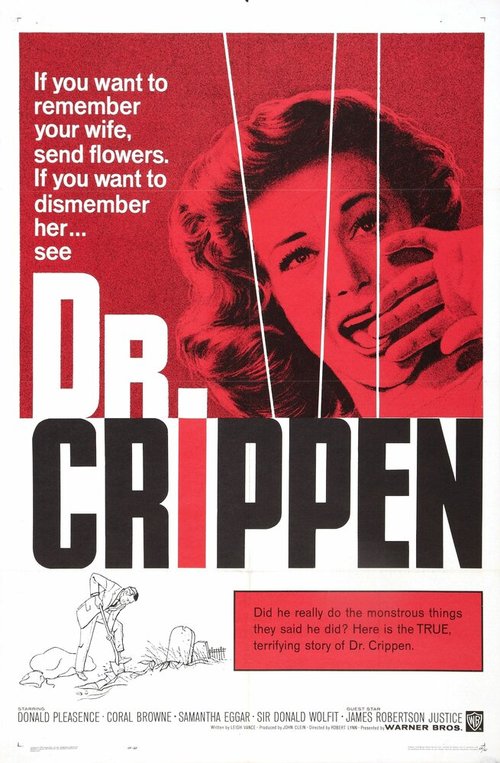 Смотреть фильм Доктор Криппен / Dr. Crippen (1963) онлайн в хорошем качестве SATRip
