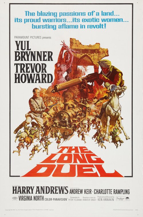 Смотреть фильм Долгая дуэль / The Long Duel (1967) онлайн в хорошем качестве SATRip
