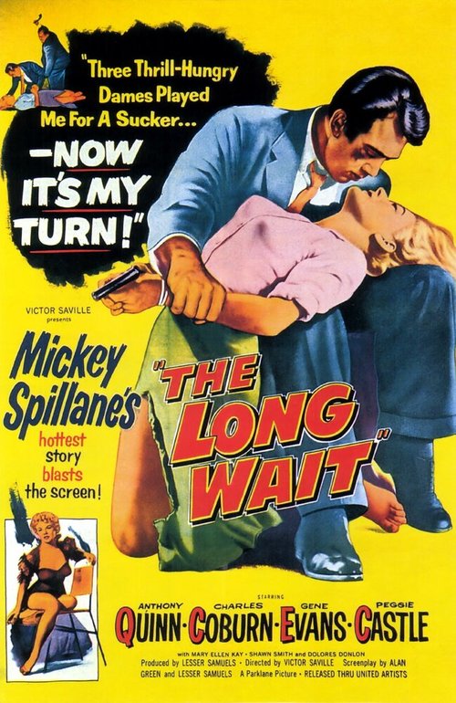 Смотреть фильм Долгое ожидание / The Long Wait (1954) онлайн в хорошем качестве SATRip