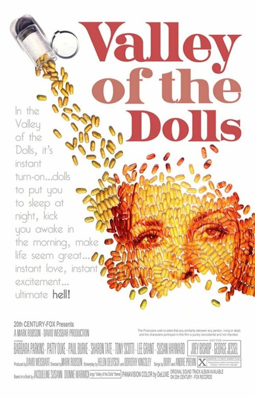 Смотреть фильм Долина кукол / Valley of the Dolls (1967) онлайн в хорошем качестве SATRip