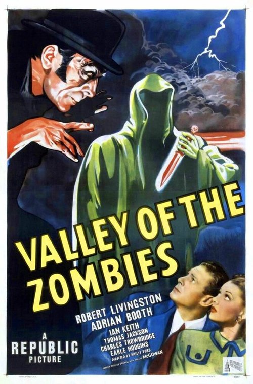 Смотреть фильм Долина зомби / Valley of the Zombies (1946) онлайн в хорошем качестве SATRip