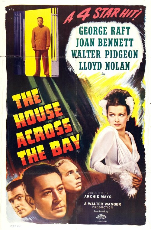 Смотреть фильм Дом на берегу залива / The House Across the Bay (1940) онлайн в хорошем качестве SATRip