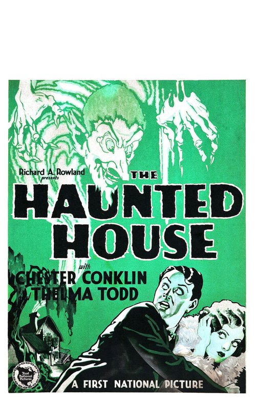 Смотреть фильм Дом с привидениями / The Haunted House (1928) онлайн в хорошем качестве SATRip