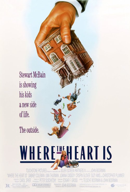 Смотреть фильм Дом там, где сердце / Where the Heart Is (1990) онлайн в хорошем качестве HDRip