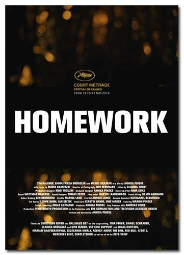 Смотреть фильм Домашняя работа / Homework (2016) онлайн 