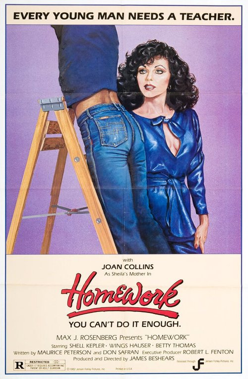 Смотреть фильм Домашняя работа / Homework (1982) онлайн в хорошем качестве SATRip