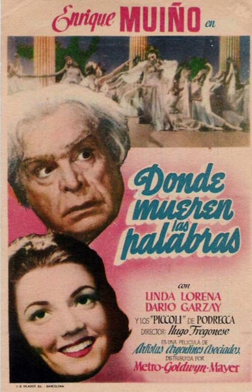 Смотреть фильм Donde mueren las palabras (1946) онлайн в хорошем качестве SATRip