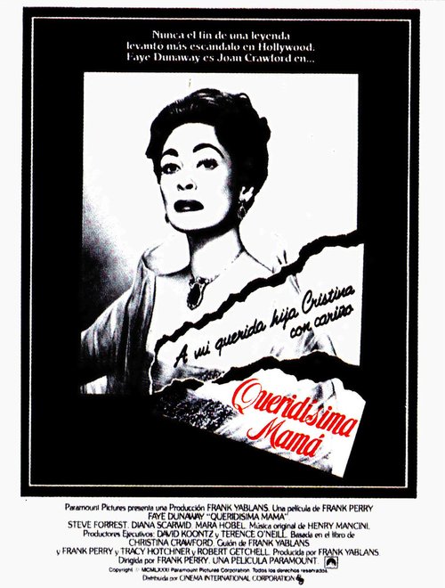 Смотреть фильм Дорогая мамочка / Mommie Dearest (1981) онлайн в хорошем качестве SATRip